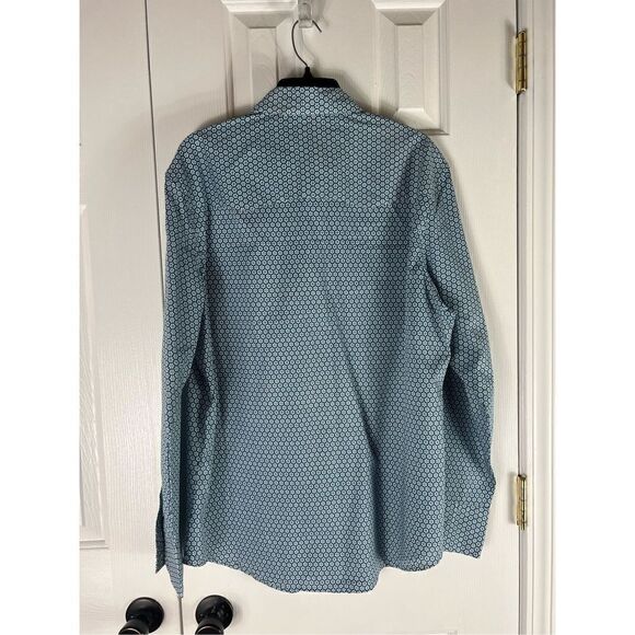 NWOT Wrangler Mens Button Down Pearl Snaps Shirt L - Picture 3 of 3